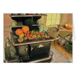 Stove de madera de campo