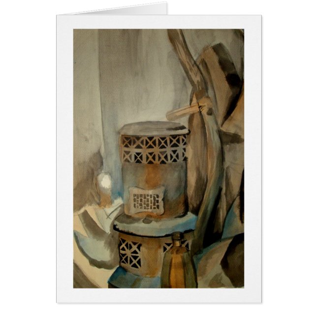 Stove de madera y Sythe (Frente)