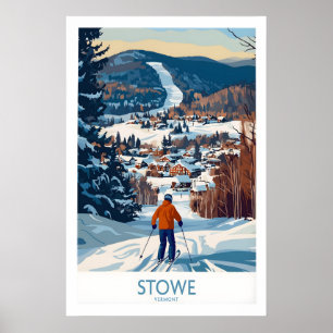 Stowe Vermont Aldea de Esquí Arte 1