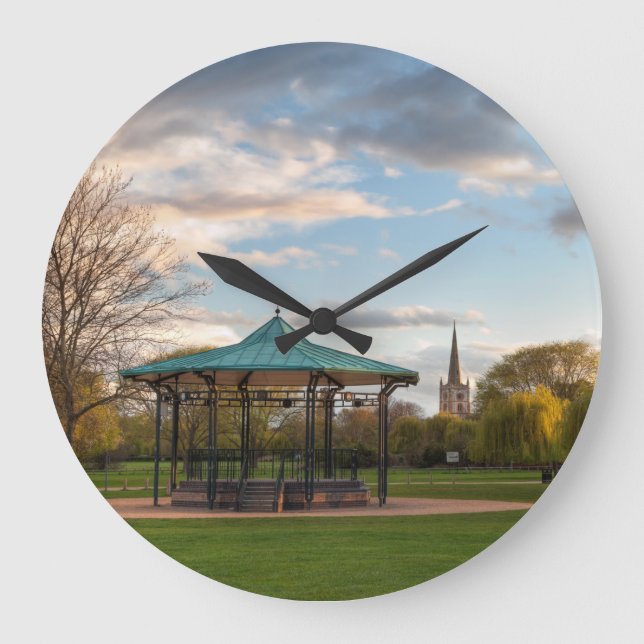 Stratford sobre el reloj grande Avon (Anverso)