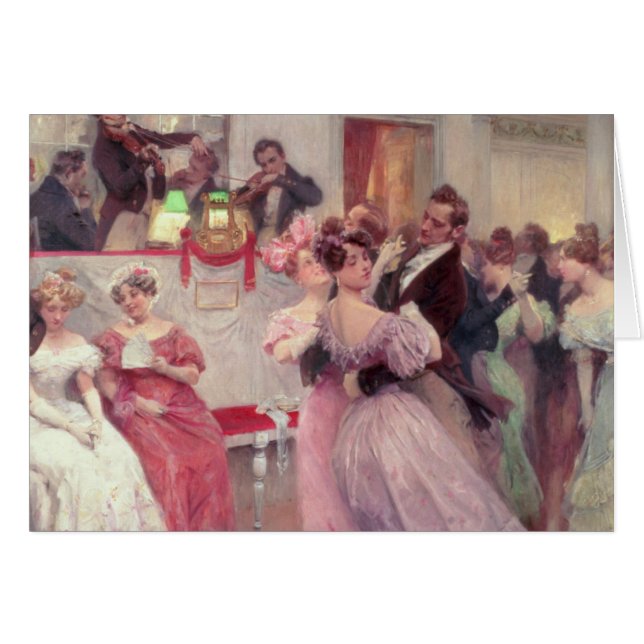 Strauss y Lanner - la bola, 1906 (Anverso (Horizontal))