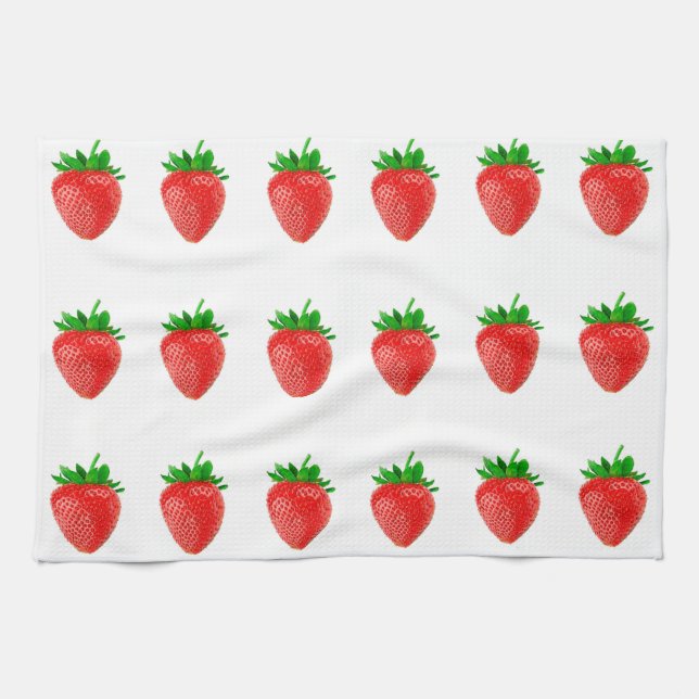 Strawberries Kitchen Toallas (Horizontal)