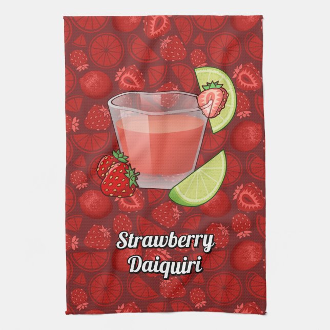 Strawberry Daiquiri Toalla (Vertical)