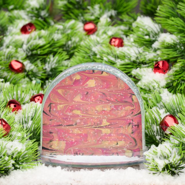 Strawberry Fudge snow globe (Navidad)