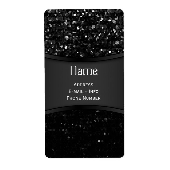 Straweather Bling de cristal de etiqueta (Frente)