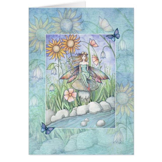 Stream of Magic Fairy Card (Frente)