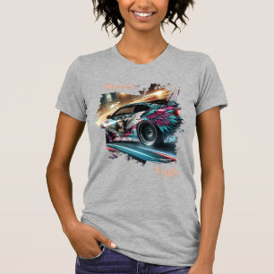 STREET EAGLE Camiseta Drift para Mujeres — Neón