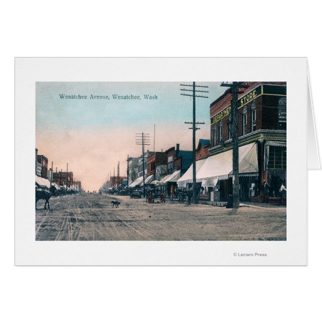 Street View of Wenatchee Avenue (Anverso (Horizontal))