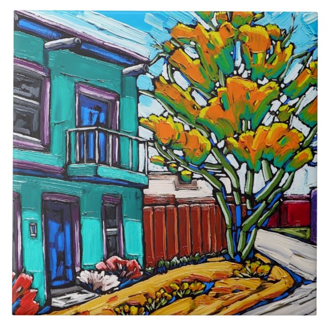 "Streetcorner verde, la teja del barrio hispano de (Frente)