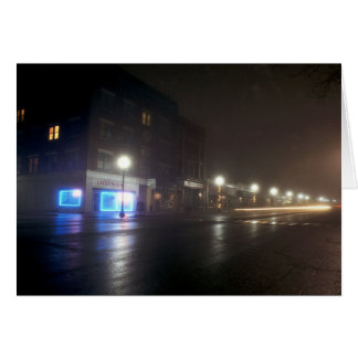 Streetscape IV - Greenfield as Paris - Luz nocturn