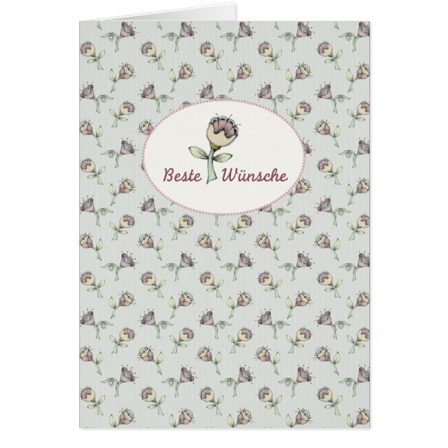 Streublümchen I Beste Wünsche (Frente)