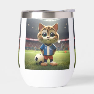 "Striker perfecto: El gato de fútbol 3D"