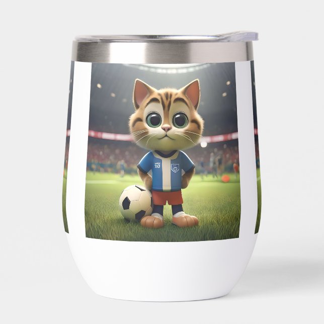 "Striker perfecto: El gato de fútbol 3D" (Izquierdo)