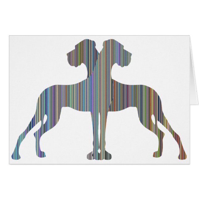 Stripe Dane Pair (Anverso (Horizontal))