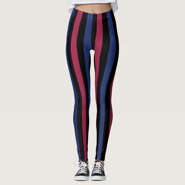 Stripes Custom Leggings (Anverso)