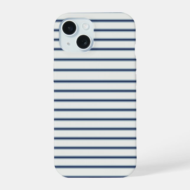 Stripes Modern Indigo Minimalist Elegance (Reverso )