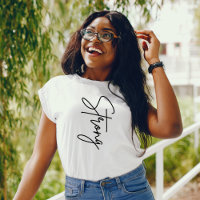 Strong | Camisetas motivacionales