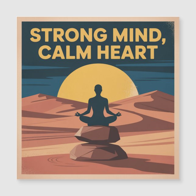 Strong Mind, Calm Heart (Anverso)