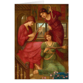Strudwick Golden Days Tarjeta CC1050 Pre-Raphaelit