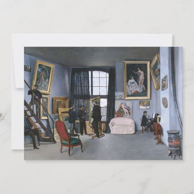 Studio en Rue de la Condamine | Fré dé ric Bazil (Anverso)