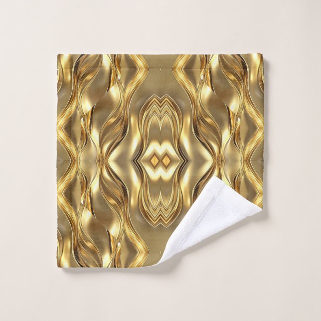 Stunning Golden abstract design (Toallita)