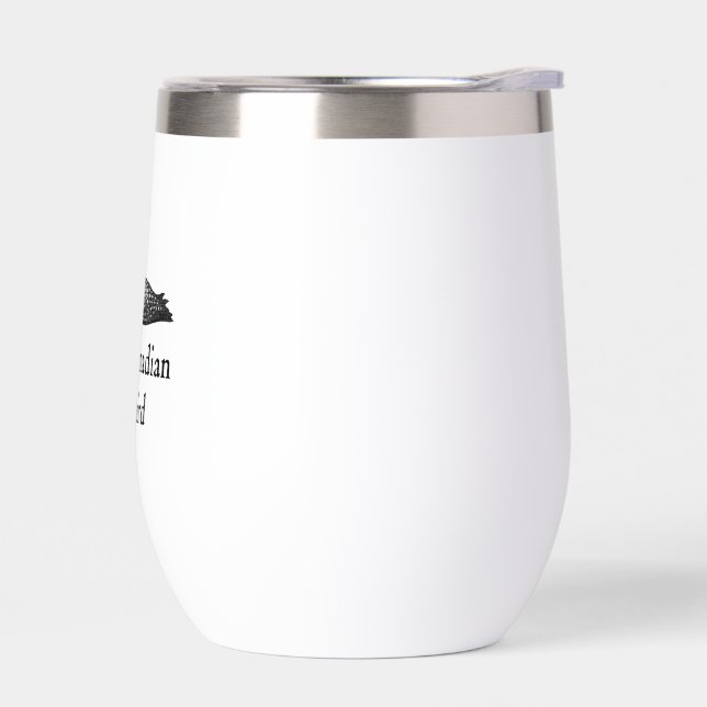 Stupid Canadian Wolf Bird Hockey Romance for Hocke (Izquierdo)