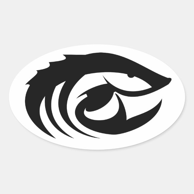 Sturgeon Fish Pegatina (Anverso)