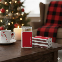 Stylish Holiday Personalized Name Christmas