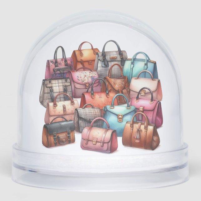 Stylish Purses Snow Globe Chic   (Anverso)