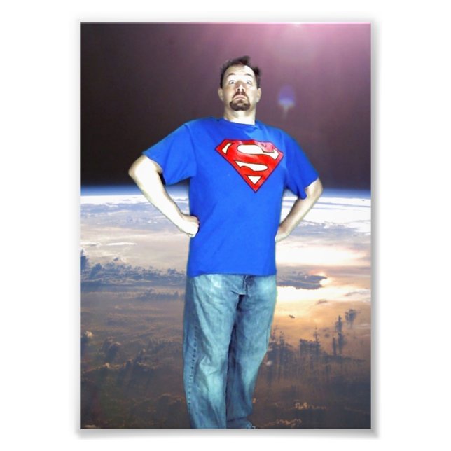 Su ampliación de foto personalizada de 5" x 7" (Frente)