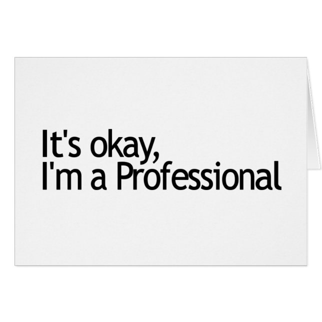 Su autorización soy un profesional (Anverso (Horizontal))