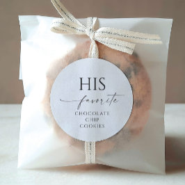 Su boda favorita favorece a los editables Pegatina