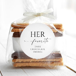 Su boda favorita favorece a los Pegatinas editable