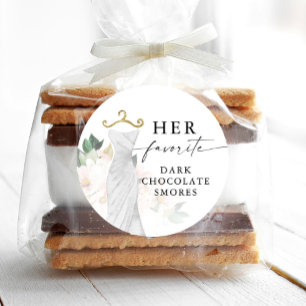 Su boda favorita favorece a los Pegatinas editable