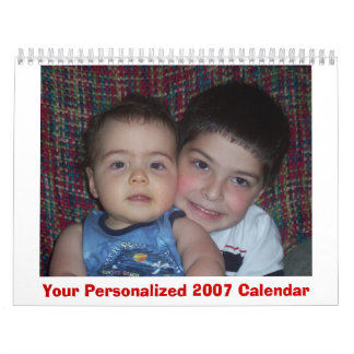Su calendario personalizado 2007