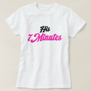 Su camiseta de pareja adorable de 7 minutos para m