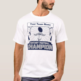 Su camiseta del campeón del fútbol de la fantas