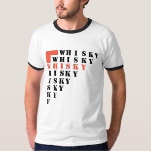 Su camiseta del whisky