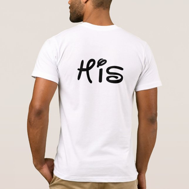 SU CAMISETA Y SU CAMISETA DE PAREJAS DEL DÍA GAY (Reverso)