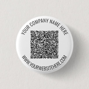 Su código QR y botón de texto Personalizado