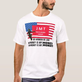 SU DINERO ES MI DINERO. Camiseta Básica Oscura