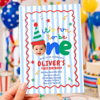 Su diversión es ser uno Invitación de cumpleaños