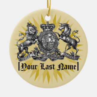 Su escudo de la familia con el ornamento conocido