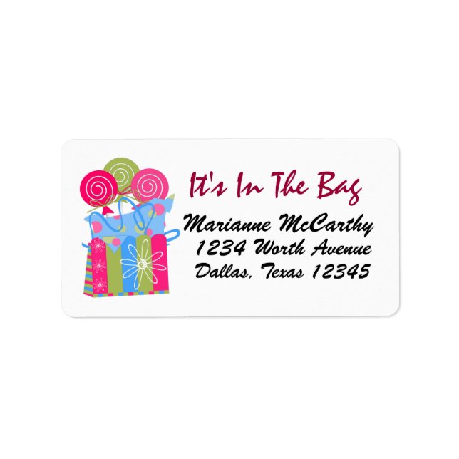 Su etiqueta - SRF (Frente)