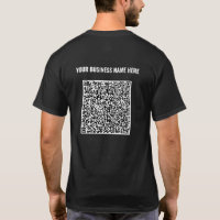 Su exploración de código QR y la camiseta comercia