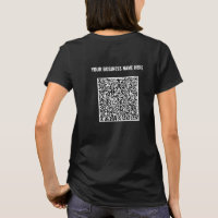Su exploración de código QR y la camiseta comercia