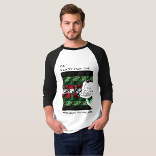 Su fea sudadera camiseta alienígena navideña