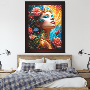 Su floral relata el arte de Xzendor7