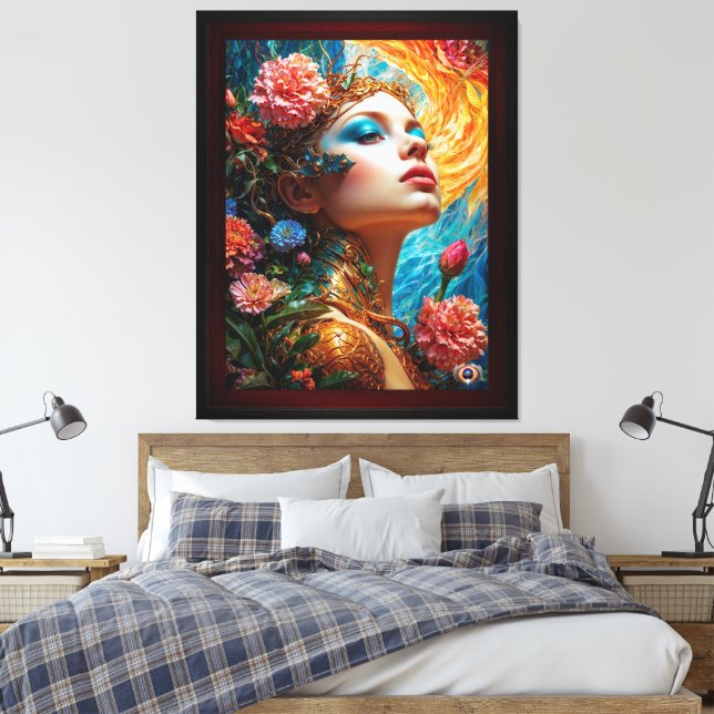 Su floral relata el arte de Xzendor7 (Insitu(Dormitorio))