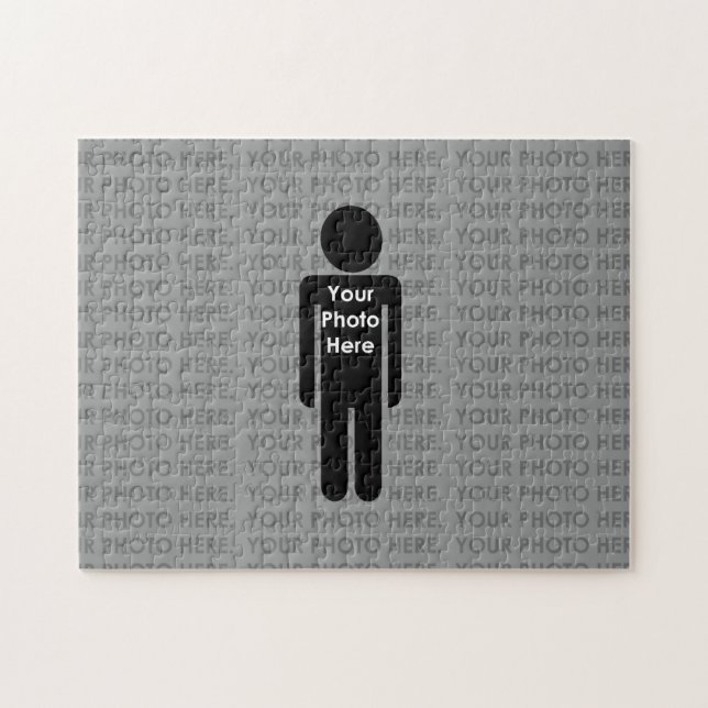 Su foto aquí Personalizado rompecabezas horizontal (Horizontal)